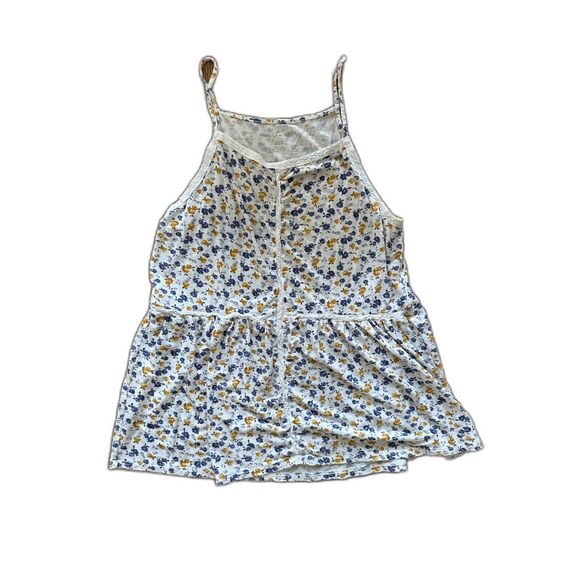 American Eagle Outfitters Tops - American Eagle Flowery Lace Tank - EUC, Sz. M - Feminine and Flirty!